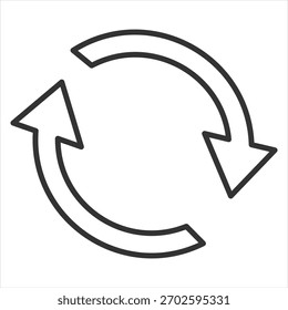 Alterar ilustração do vetor de ícone de estrutura de tópicos