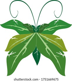 change pile of leaves into beautiful butterflies