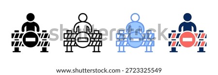 Change Resistance icon set multiple style collection