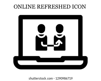 Change search icon. Editable Change search icon for web or mobile.