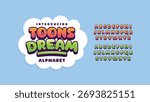 Change the text, and keep the fun spinning with this colorful, playful composite alphabet