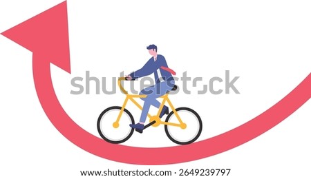 Change, transform or transition, turn into opposite direction form down to up,
