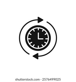 Change or update the date icon Simple thin line flat symbol
