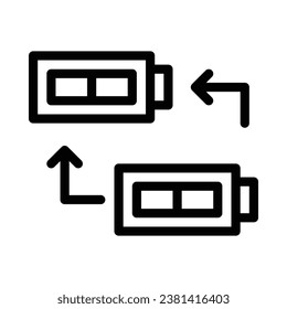 Vektorsymbol auf weißem Hintergrund ändern