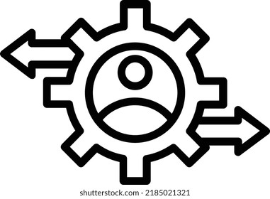 Cambiar el diseño del icono de la línea del vector