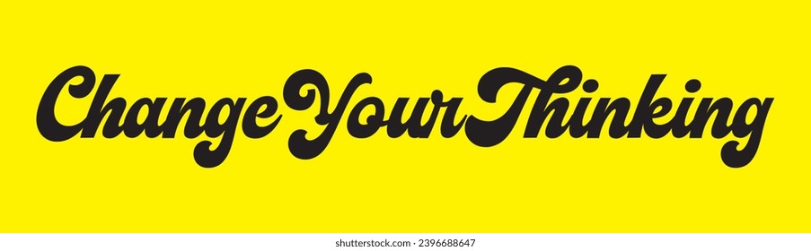 change your thinking text on yellow background.