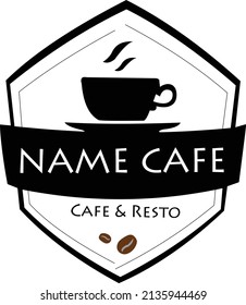 changeable cafe vector illustration logo