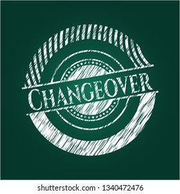 Changeover chalkboard emblem