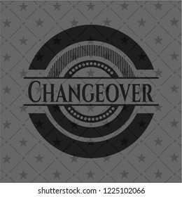 Changeover retro style black emblem