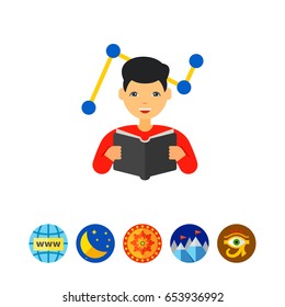 Changes Adaptation Concept Icon with Man