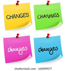 Changes Sticky Note