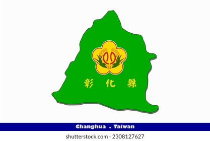 Changhua Flag - Administrative divisions of Taiwan