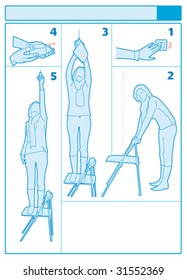 Changing light balb instructions