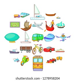 Changing world icons set. Cartoon set of 25 changing world vector icons for web isolated on white background