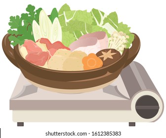 Chanko-nabe : Pots Eaten In The Sumo Stable / Japanese Food