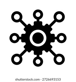 Ilustración de diseño de símbolo de Vector de icono de canal