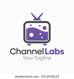 Channel Labs Logo Design Template. Good for Business, Agency, Community and Organization