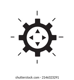 channel setup icons symbol vector elements for infographic web