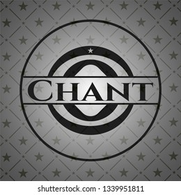 Chant realistic black emblem