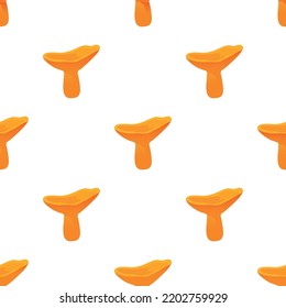 Chanterelles pattern seamless background texture repeat wallpaper geometric vector