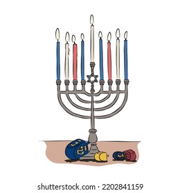 It's chanukah picture very beautiful.