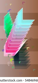 chaos around light order, magical case into arrows.