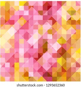 Chaos of colored figures
