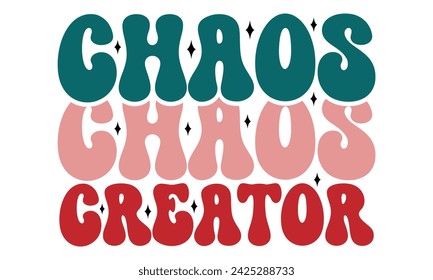 Chaos Creator, Diseño de camiseta para mamá Eps File mama día de la madre