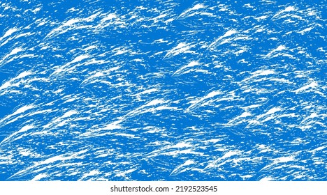 Modelo de fondo abstracto de olas oceánicas caos.