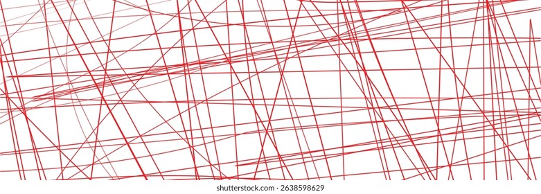 Chaos pattern. Abstract texture. Random chaotic lines. Intricate wallpaper. Hand drawn dinamic scrawls. Black and white illustration. Background with lines and waves. Universal texture. Art creation