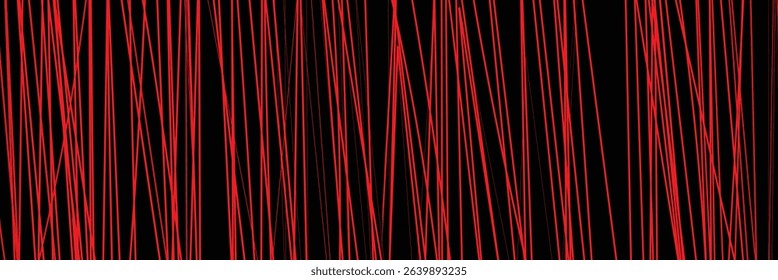 Chaos pattern. Abstract texture. Random chaotic lines. Intricate wallpaper. Hand drawn dinamic scrawls. Black and white illustration. Background with lines and waves. Universal texture. Art creation