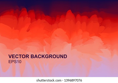 Chaos Theory For Dynamical Systems Mathematical Concept Background - Vector Illustration
