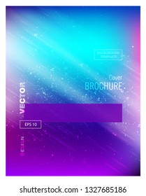Chaotic abstract brochure cover background. Applicable for covers, placards, posters, flyers and banner designs. Abstract universe banner. Fluorescent colors backgrounds set.