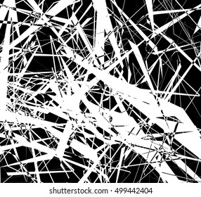 Chaotic artistic illustration