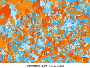 Chaotic Background. Abstract Background in Impressionism Style. Colorful Spots. Chaotic Background for Wallpaper, Web Design, Textile, Fabric, Packaging Paper, Tablecloth. Illustration. Abstraction.
