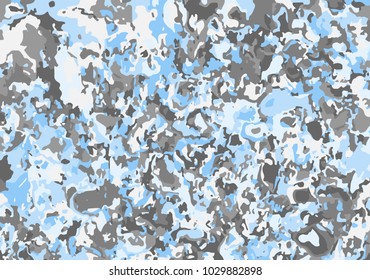 Chaotic Background. Abstract Wallpaper in Impressionism Style. Chaotic Colorful Spots Background for Web Design, Textile, Fabric, Packaging Paper, Tablecloth. Vector Illustration. Abstraction.