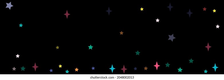 Foto caótica de diseño de Estrellas Azules Violetas Turquesas, Color Negro brillante. El Pastel Vibrante Gris Rojo Vivid Noche Lavanda Estrellas Ornamento. Imprimir fondo multicolor amarillo multicolor verde naranja rosado del cielo.