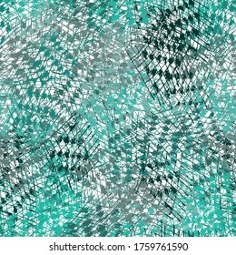 Chaotic color grunge texture. Seamless abstract pattern of simple elements. Structure of old vintage surface