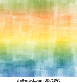 Chaotic colorful dabs, abstract background. Vector element for your design.