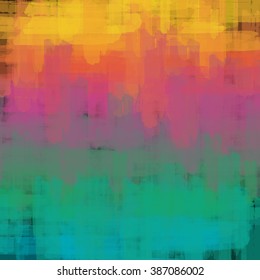 Chaotic colorful dabs, abstract background. Vector element for your design.