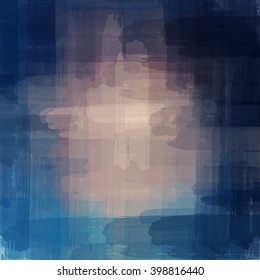 Chaotic colorful dabs, abstract background. Vector element for your design.