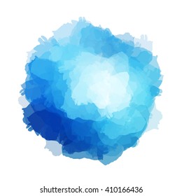 Chaotic colorful dabs, abstract background. Vector element for your design.