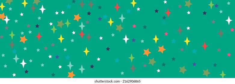 Chaotic Colorful Indigo Multicolor Blue Vibrant White Pastel Sky Wallpaper. Bright Orange Green Lavender Pink Yellow Red Design Pic. Vivid Azure Print Stars Sea Turquoise Violet Stars Pattern.