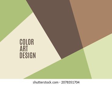 Formas de color geométrico caótico. Ilustración vectorial para fondo de pantalla, banner, fondo, libro de tarjetas
