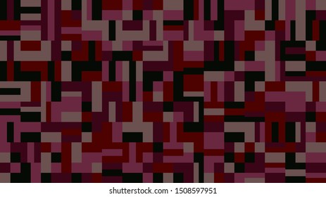 Chaotic geometrical mosaic pattern webpage background - colorful vector design form rectangles