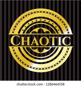 Chaotic golden emblem