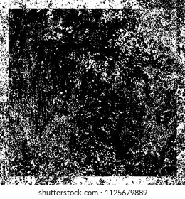 Chaotic grunge background in black and white