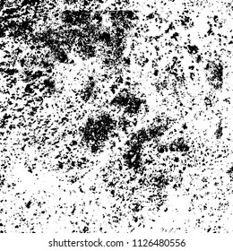 Chaotic grunge background in black and white