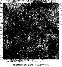 Chaotic grunge background in black and white