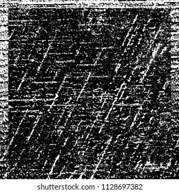 Chaotic grunge background in black and white